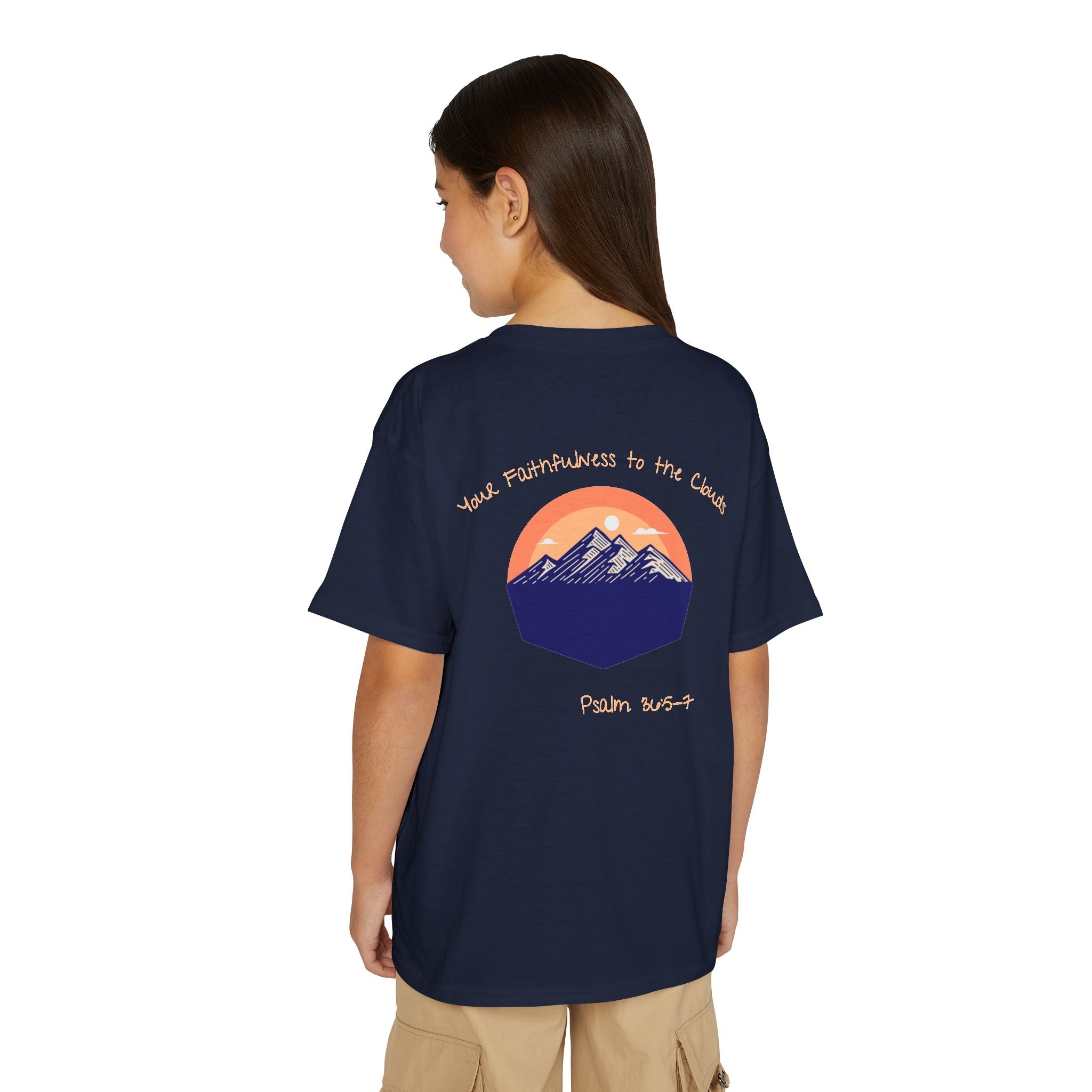 Youth T-Shirt - Your Faithfulness to the Clouds