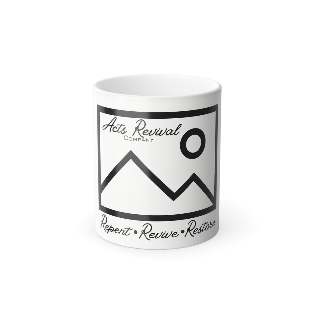 Acts Revival Color-Changing Mug — "Repent • Revive • Restore" 11oz