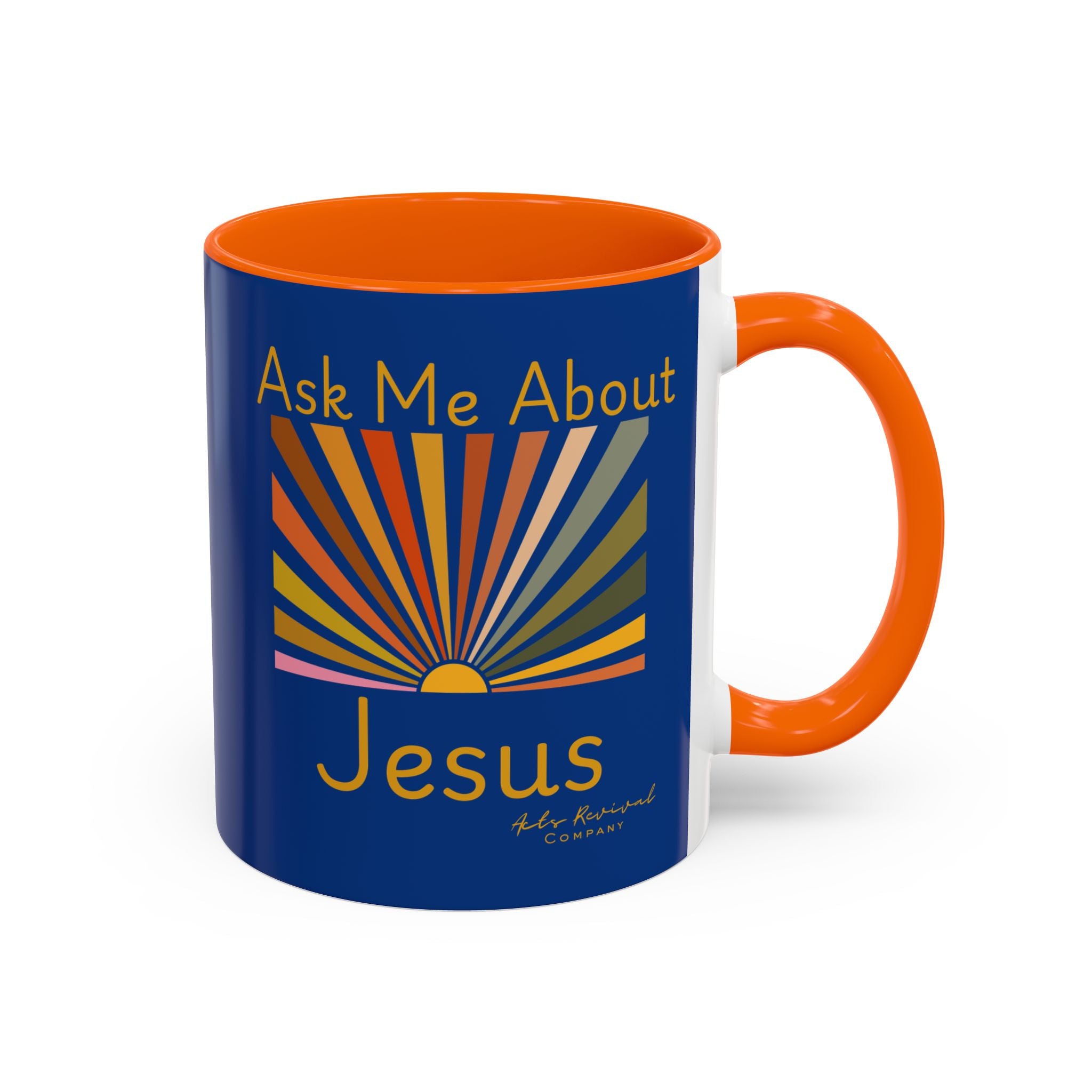 Ask Me About Jesus Coffee Mug