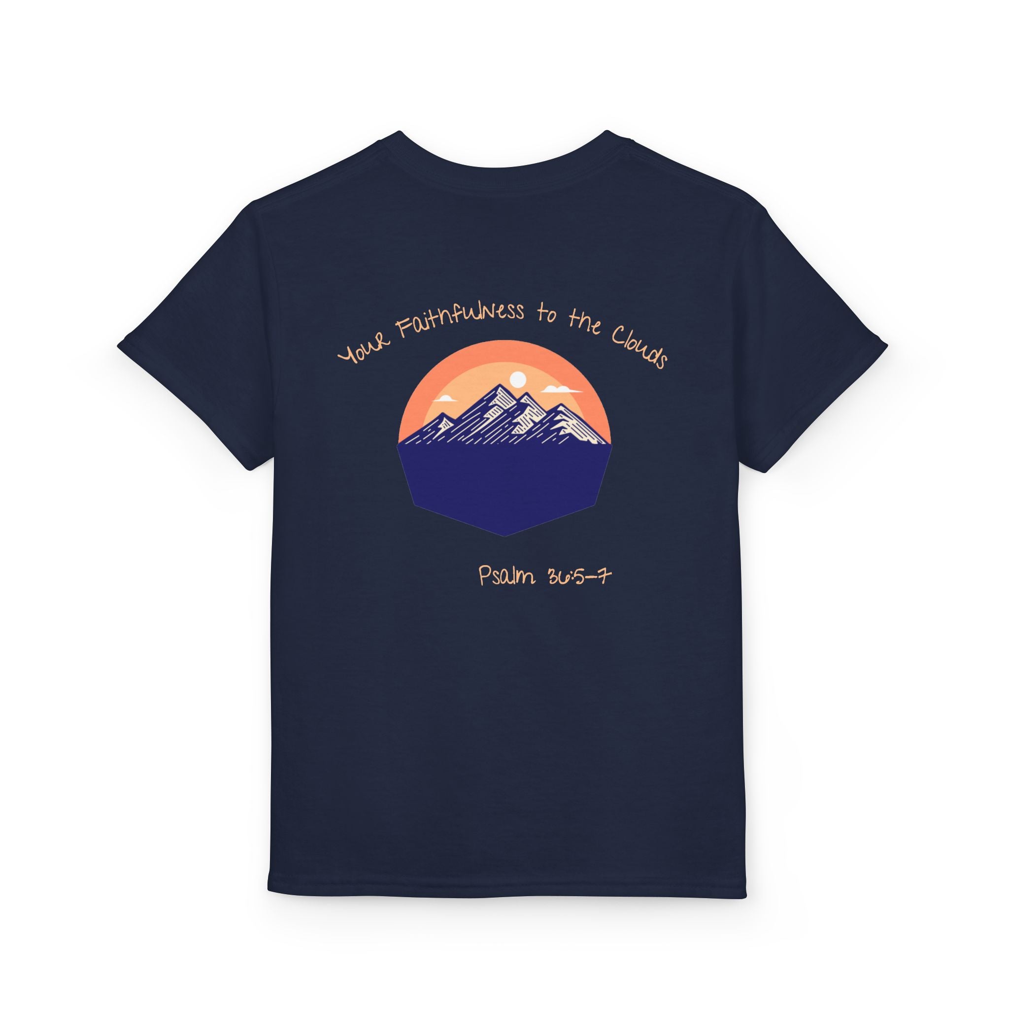 Youth T-Shirt - Your Faithfulness to the Clouds