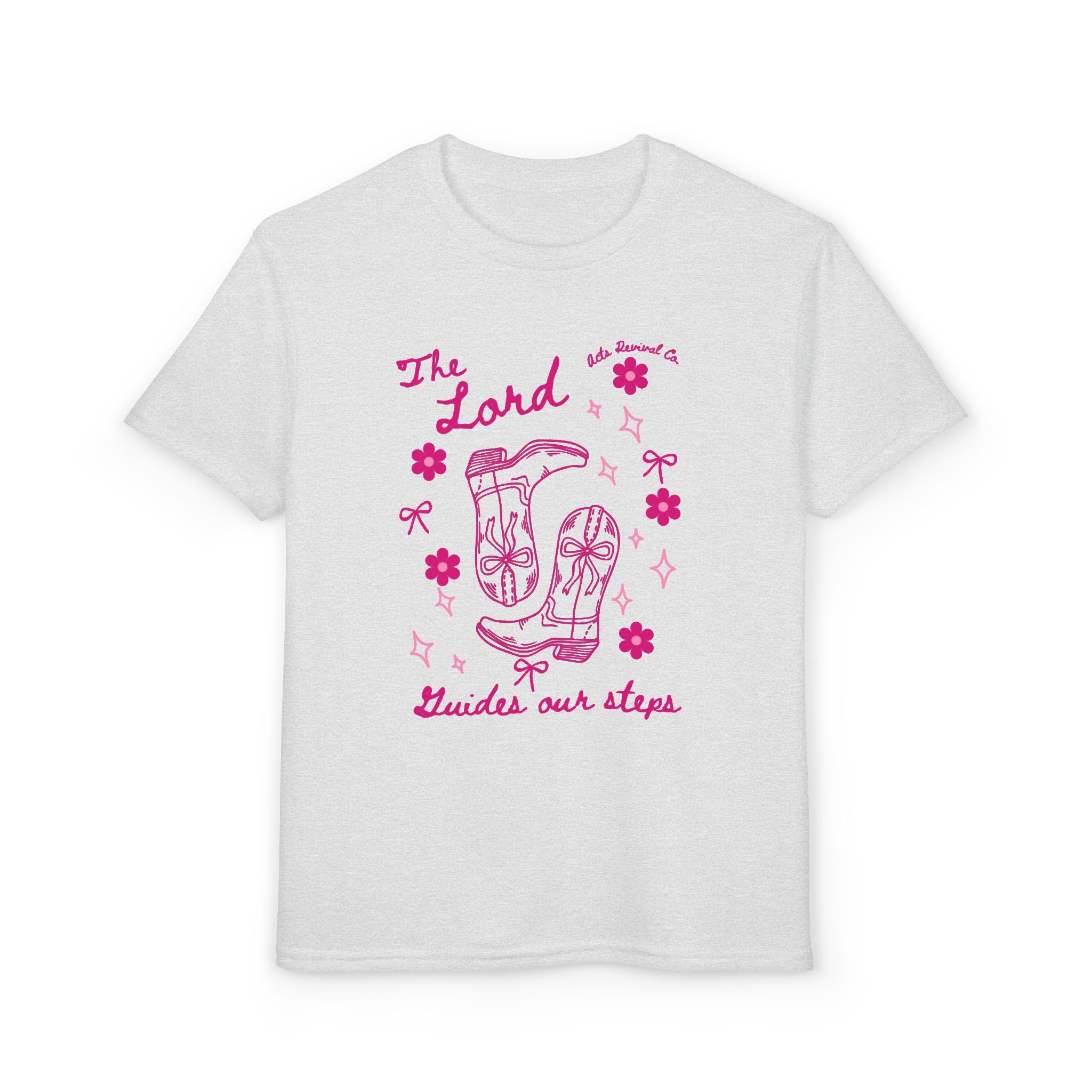 Youth T-Shirt — The Lord Guides Our Steps